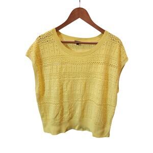 NWOT Express Open Knit Top Size XL